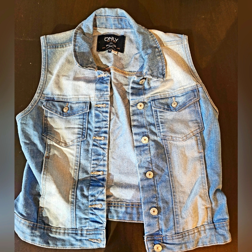 Ladies Denim Vest